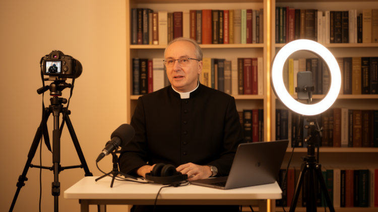 How Bishop Barron’s English Followers Turned Charismatic Faith Into a Digital, Priest-Led Movement
