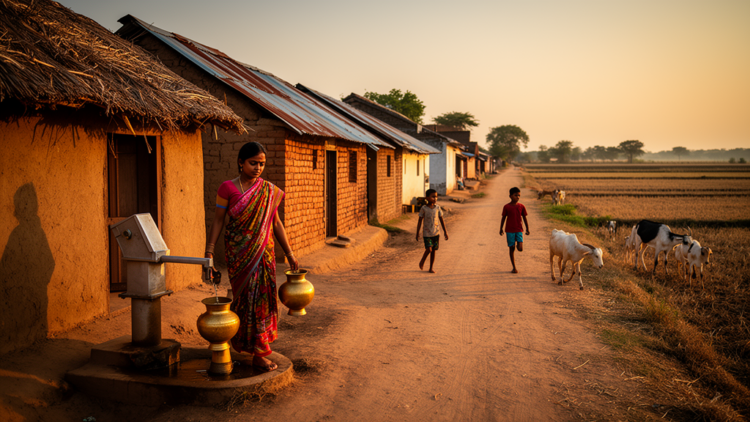 Nearly Half of Rural Households in India’s Aspirational Districts Face High Deprivation, Study Finds
