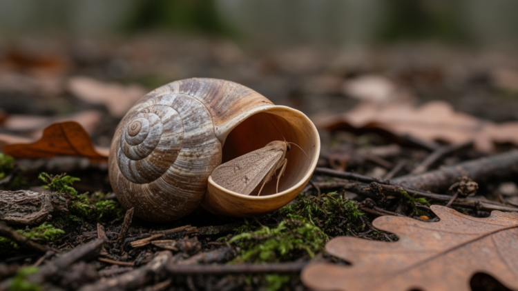 Mystery moth found living inside dead snail shells in England