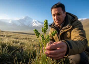 New grape-like grass species discovered on the Qinghai-Tibetan Plateau