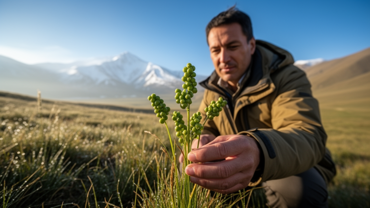 New grape-like grass species discovered on the Qinghai-Tibetan Plateau