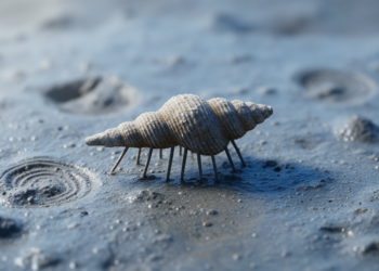 New Stilt-Walker Sea Snail Species Emerges from Eocene Clays of Western Siberia