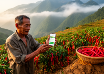 Digital Agricultural Extension Linked to Climate Adaptation Among Chili Farmers in Mountainous China