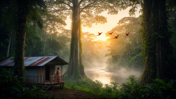 The Amazon’s ‘Front Yard’ Still Hums to a Rainforest Tune