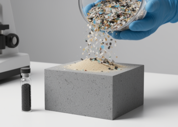 Tiny Nanoparticle Doses Turn Recycled Plastic and Sand Into Stronger Composites