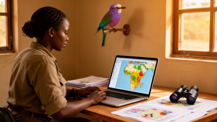 New R Package Turns Africa’s Vast Bird Atlas Data Into Maps in Seconds