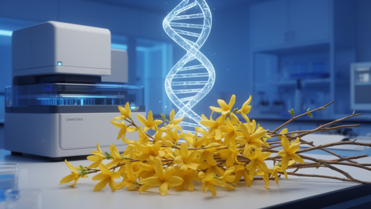 Genome Sequencing Reveals Hidden Lineages in China’s Wild Medicinal Forsythia