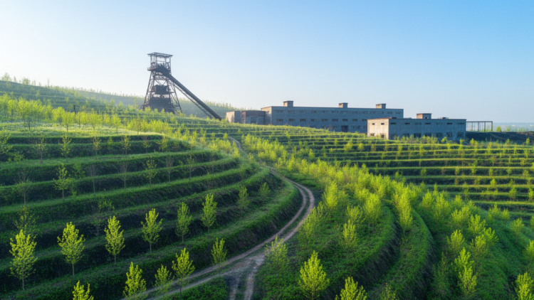 Green Landscapes Emerge as a Double Weapon Against Smog and Carbon in China’s Coal Country