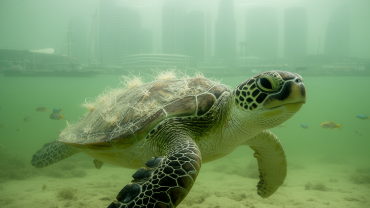 Hidden Herpesvirus Found in Sea Turtles From Singapore’s Urban Waters
