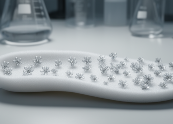 Flower-Shaped Zinc Oxide Nanoparticles Turn Shoe Linings Into Microbe-Killing Shields
