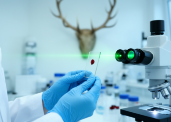 Raman Spectroscopy Can Tell Male Deer From Female Using a Drop of Blood