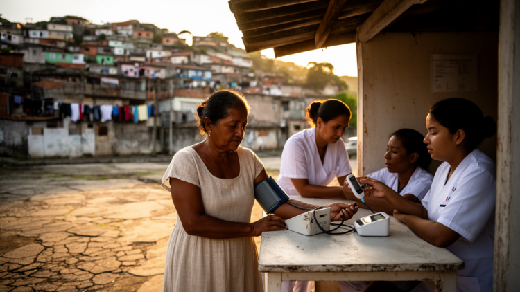 Social Inequalities Drive a Heavy Share of Brazil’s Diabetes and Hypertension Burden