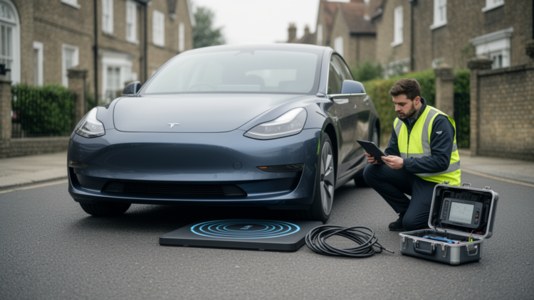 Wireless EV chargers failed in England, but the experiment rewrote the problem itself