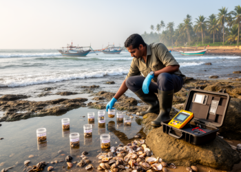 Mapping Radionuclide Exposure Through Marine Gastropods in Coastal Waters of Kerala, South-West India