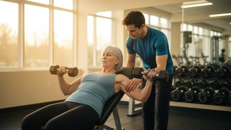 Lifting to Failure Boosts Mood and Brain Power in Frail Older Adults, Whatever the Weight