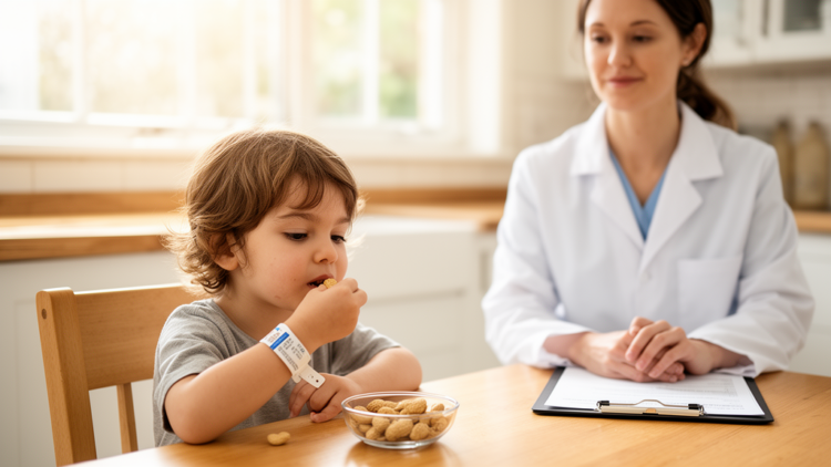 Slow and steady peanut therapy protects even the most allergic children, biomarker study shows