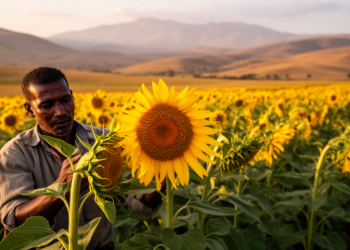 Fungicide and Resistant Variety Combo Slashes Sunflower Powdery Mildew in Ethiopia