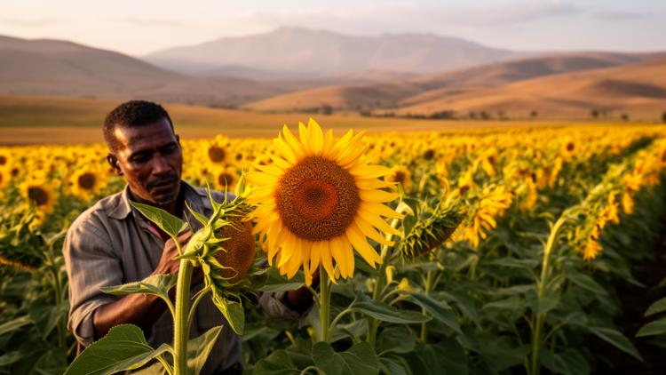 Fungicide and Resistant Variety Combo Slashes Sunflower Powdery Mildew in Ethiopia