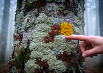 Hidden Lichen Kingdoms Revealed in Ukraine’s Primeval Beech Forests