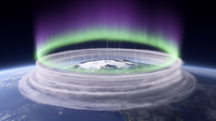 Record January 2026 Solar Storm Stripped Up to 70% of Polar Mesospheric Ozone