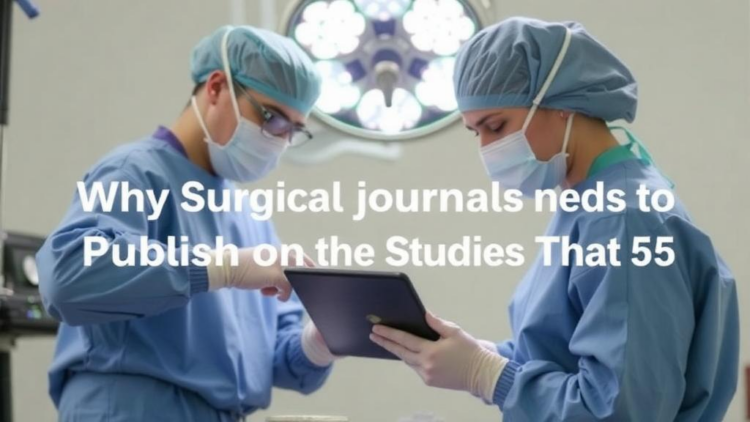 Why Surgical Journals Need to Publish the Studies That Fail