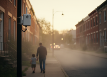 Hyperlocal sensors reveal block-by-block gaps in children’s pollution exposure