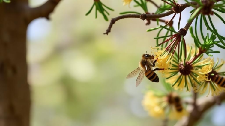 DNA in Bee Nests Reveals Tall Trees and Mistletoes as Secret Lifelines for Australia’s Solitary Bees
