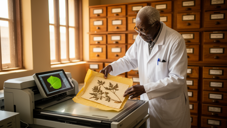 Zimbabwe’s century-old plant archive goes digital, revealing who owns biodiversity data