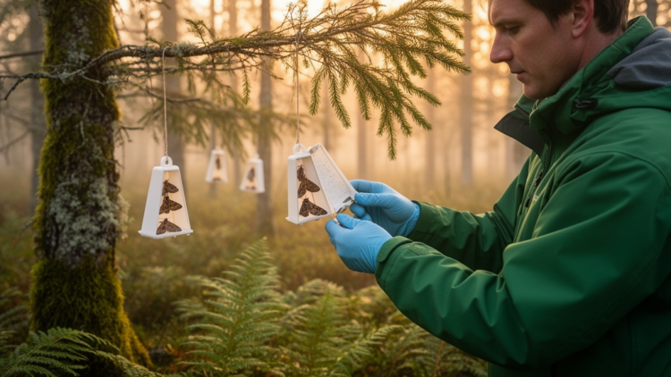Old Traps, New Science: Sex Attractants Uncovered for 14 Boreal Forest Moths