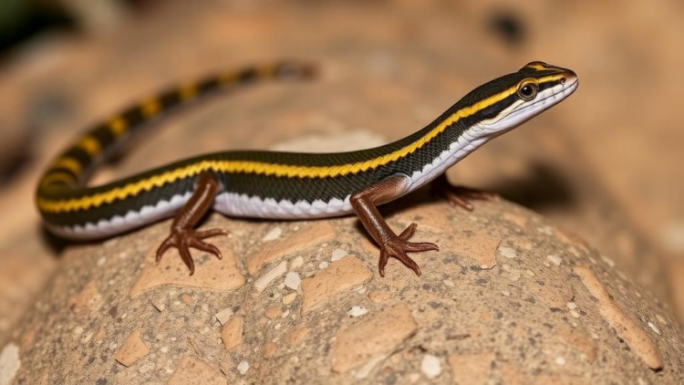 Giant skink discovered in China’s mountains rewrites the record books for a genus of tiny lizards