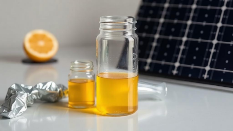 Kitchen Chemistry Meets Solar Waste: Citric Acid Strips Silver and Aluminum from Recycled Solar Panels
