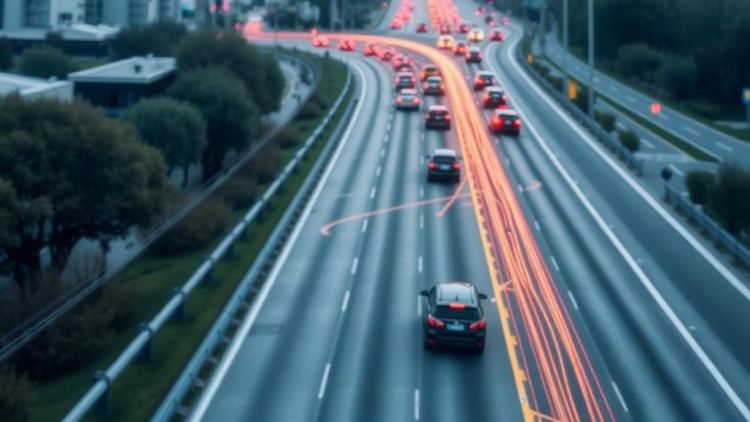 New AI Model Sharpens Long-Range Traffic Forecasts by Rewiring Its Own Road Map