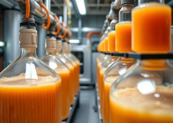 Gene-edited yeast turns fermentation vats into carotenoid factories