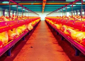 Thermal Cameras Reveal Hidden Costs of Perches in Broiler Chickens