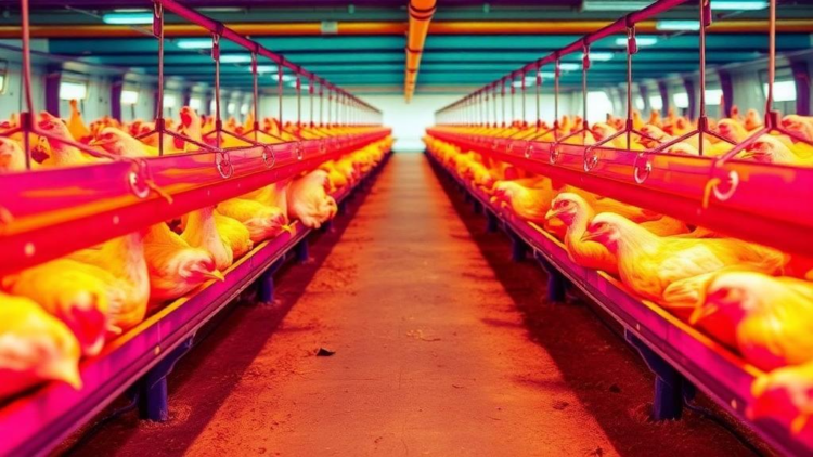 Thermal Cameras Reveal Hidden Costs of Perches in Broiler Chickens