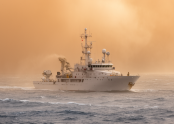 Saharan Dust Crossing the Atlantic: Research Vessel Captures Rare Winter Aerosol Data