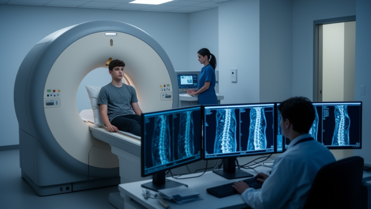 Upright MRI Shows Promise but Cannot Yet Replace X-Rays for Young Athletes’ Spine Slips