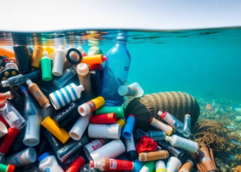 Plastic pollution and invasive species are merging into a single ecological crisis