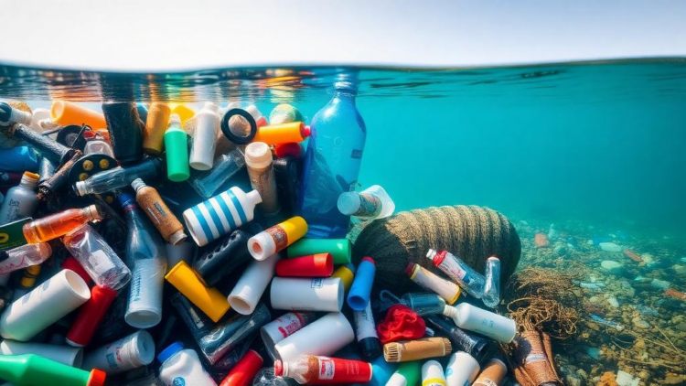 Plastic pollution and invasive species are merging into a single ecological crisis