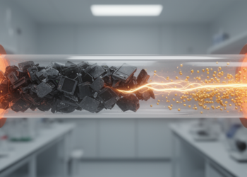Flash Joule Heating Transforms Toxic E-Waste Plastics Into Antimony Goldmine