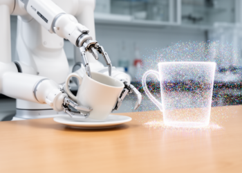 Robots Learn to See the Future With Gaussian Splatting for Two-Armed Tasks
