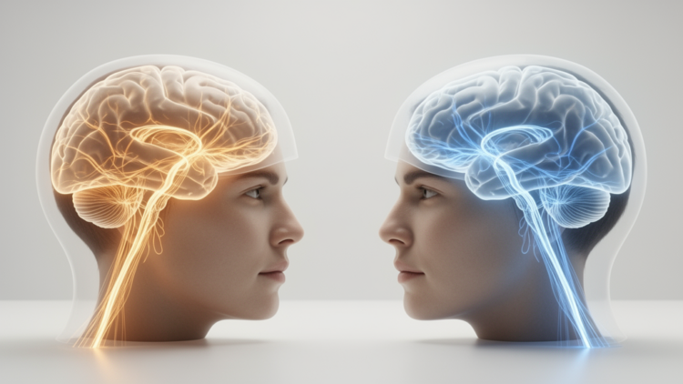 Schizophrenia and Autism Read Faces Differently: Opposite Brain Signatures Behind a Shared Impairment