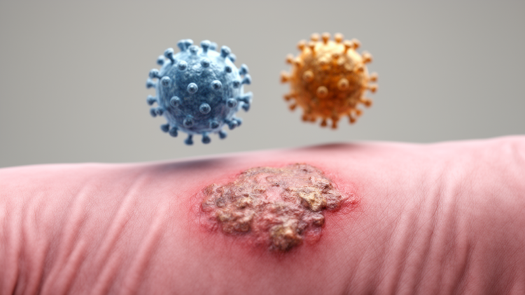 Two Canine Papillomaviruses Found Together in Skin Plaques Tied to Cancer in a Hairless Dog