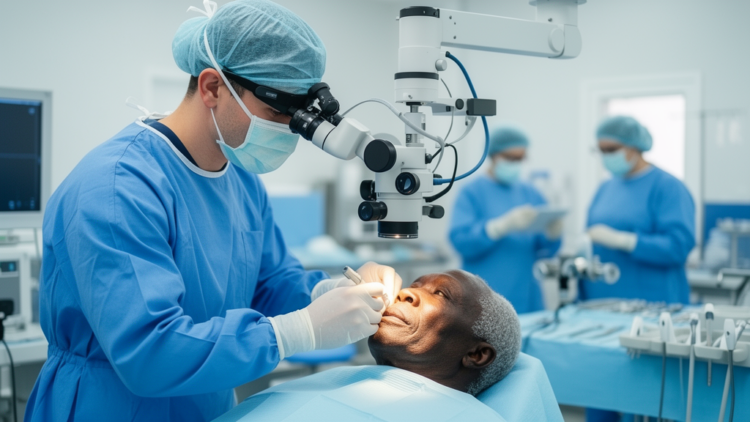 Same Surgeons, Same System, Different Outcomes: Ethnic Gap in Cataract Surgery Recovery