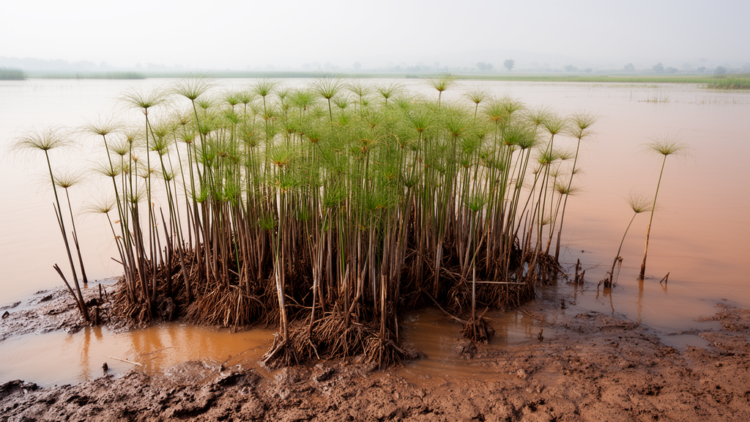 Sediment Overload Stunts Papyrus Growth in Lake Tana’s Buffer Wetlands