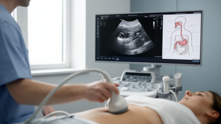 AI Learns to Simulate Abdominal Ultrasound Scans from Simple Anatomical Maps