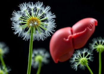 Dandelion-Derived Compound Gets a Nanotech Upgrade to Shield the Liver From Drug Damage