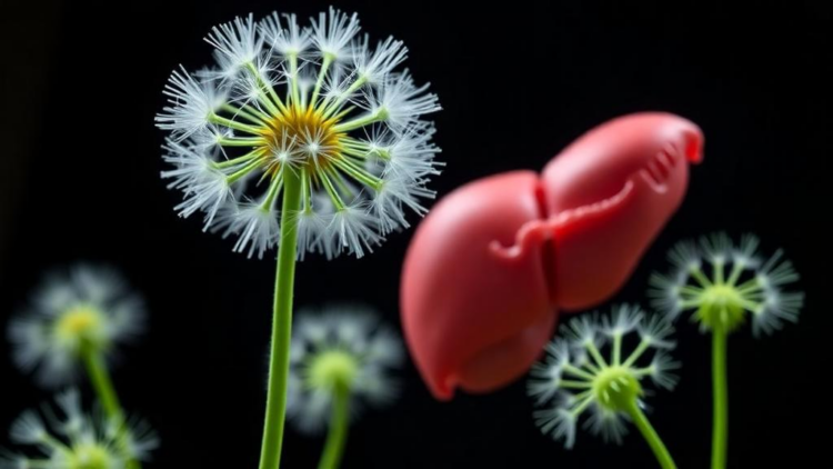 Dandelion-Derived Compound Gets a Nanotech Upgrade to Shield the Liver From Drug Damage