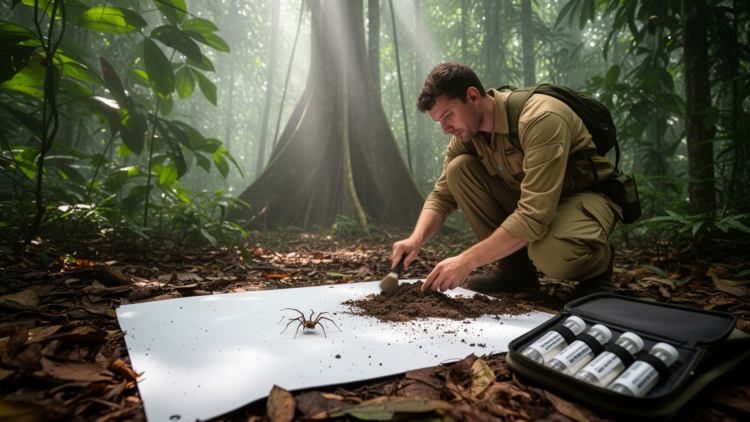 Comparison of lowland tropical forest spider (Araneae) assemblages from Congo and Panama using a rapid assessment protocol