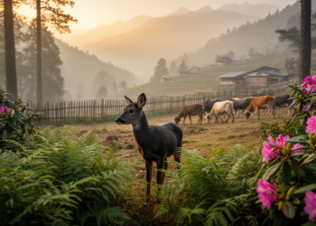Hidden Parasite Threat Links Endangered Himalayan Musk Deer and Livestock in Nepal